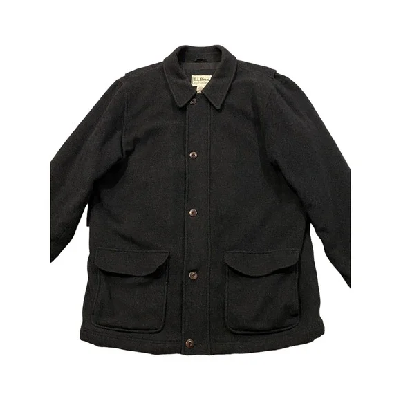 L.L. Bean | Jackets & Coats | Ll Bean Wool Coat Jacket Insulated 